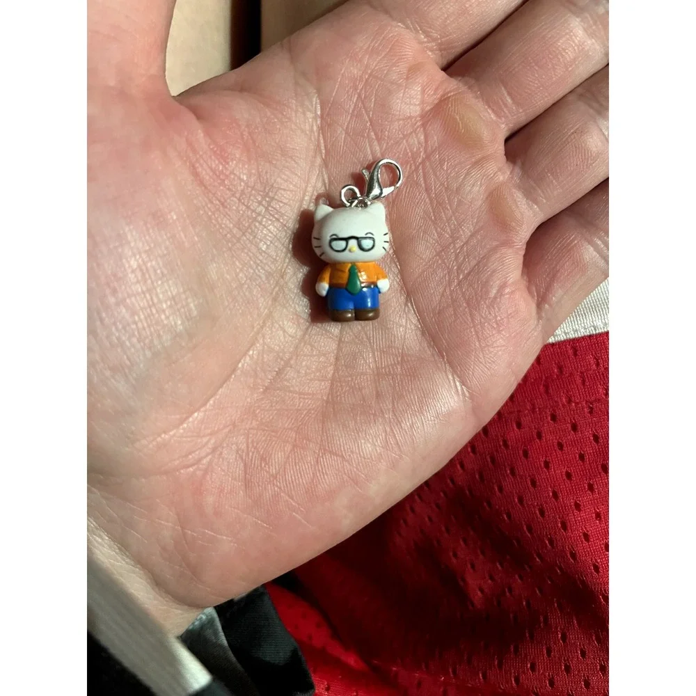 Sanrio Hello Kitty Characters George White Anniversary Charm
